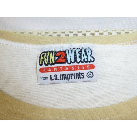 Fun2Wear Fantasies Womens Novelty Cover Up T-Shirt With Red Lingerie Print LA Im - Picture 4 of 9